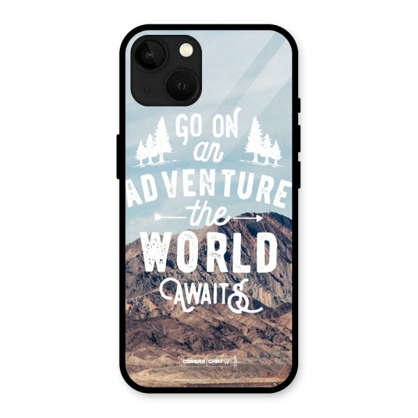 Adventure World Glass Back Case for iPhone 13