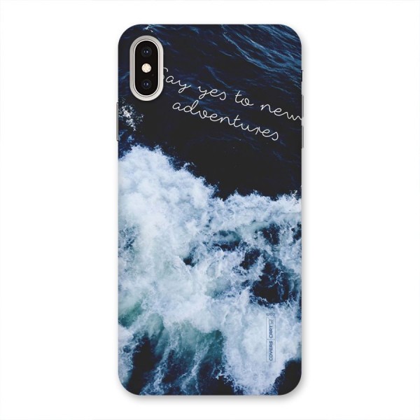 Adventures Back Case for iPhone XS Max