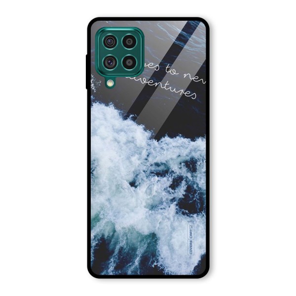 Adventures Glass Back Case for Galaxy F62