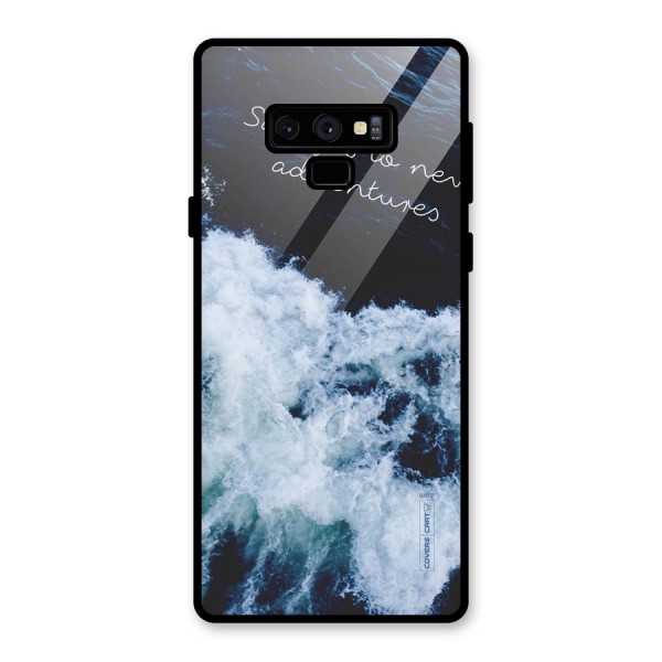 Adventures Glass Back Case for Galaxy Note 9