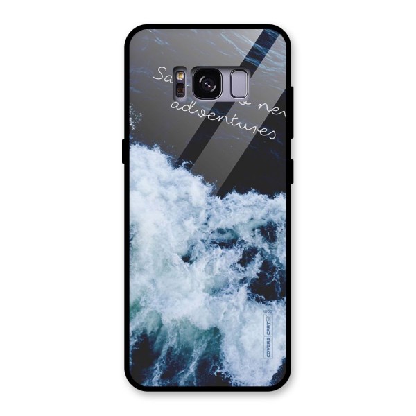 Adventures Glass Back Case for Galaxy S8