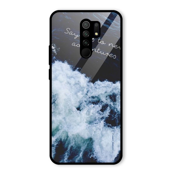 Adventures Glass Back Case for Redmi 9 Prime