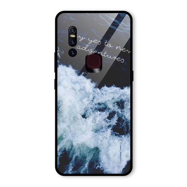 Adventures Glass Back Case for Vivo V15