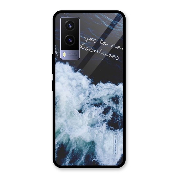 Adventures Glass Back Case for Vivo V21e 5G