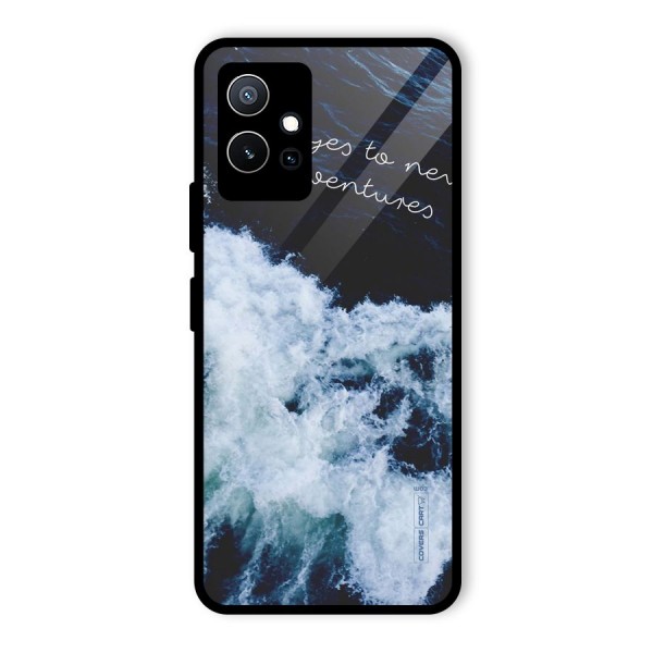 Adventures Glass Back Case for Vivo iQOO Z6