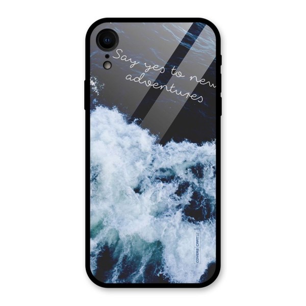 Adventures Glass Back Case for XR