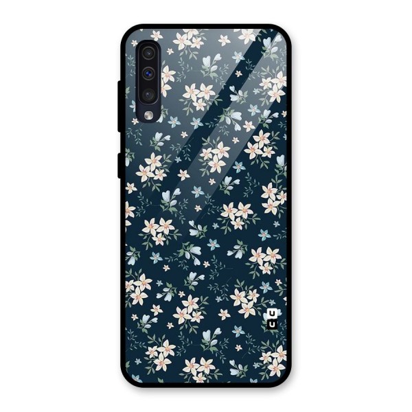 Aesthetic Bloom Glass Back Case for Galaxy A50s