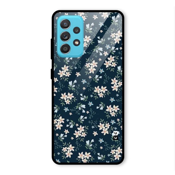 Aesthetic Bloom Glass Back Case for Galaxy A52s 5G