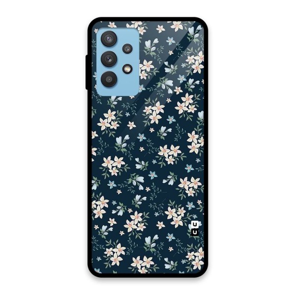 Aesthetic Bloom Glass Back Case for Galaxy M32 5G