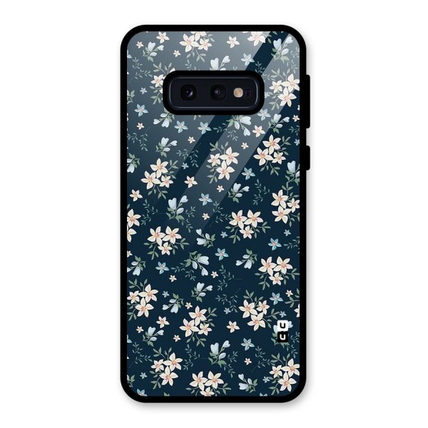 Aesthetic Bloom Glass Back Case for Galaxy S10e