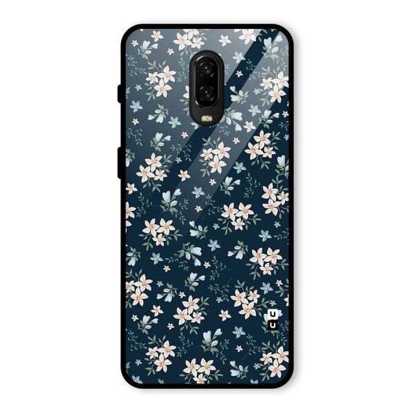 Aesthetic Bloom Glass Back Case for OnePlus 6T