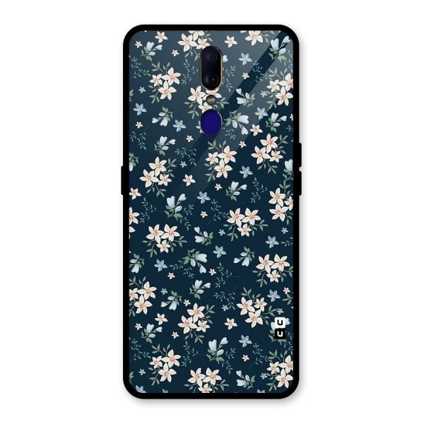 Aesthetic Bloom Glass Back Case for Oppo F11