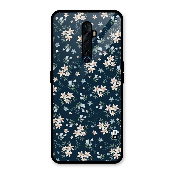 Aesthetic Bloom Glass Back Case for Oppo Reno2 Z