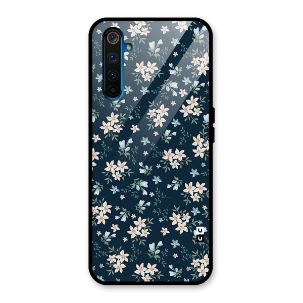 Aesthetic Bloom Glass Back Case for Realme 6 Pro