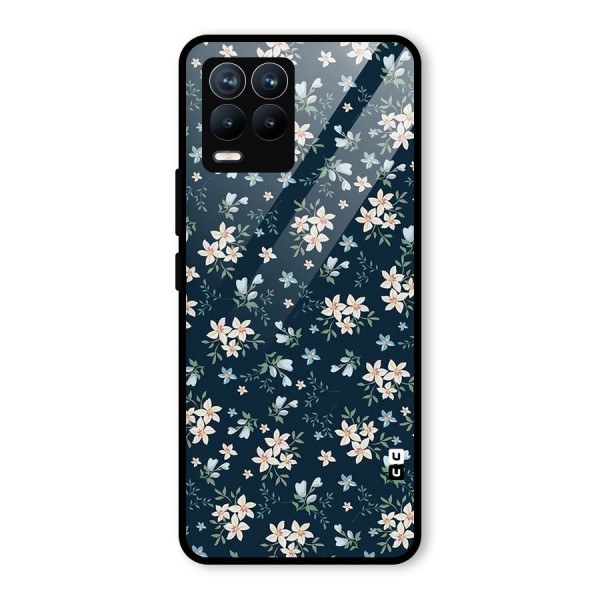 Aesthetic Bloom Glass Back Case for Realme 8 Pro