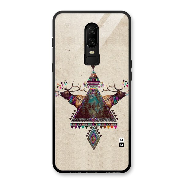 Aesthetic Bull Glass Back Case for OnePlus 6