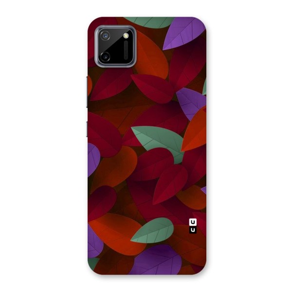 Aesthetic Colorful Leaves Back Case for Realme C11