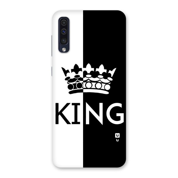 Aesthetic Crown King Back Case for Galaxy A50s