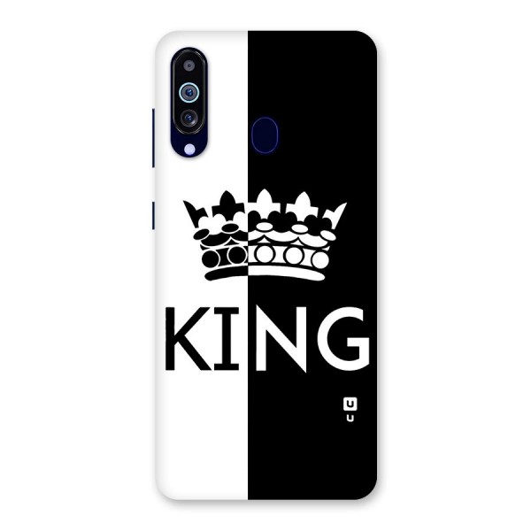 Aesthetic Crown King Back Case for Galaxy A60