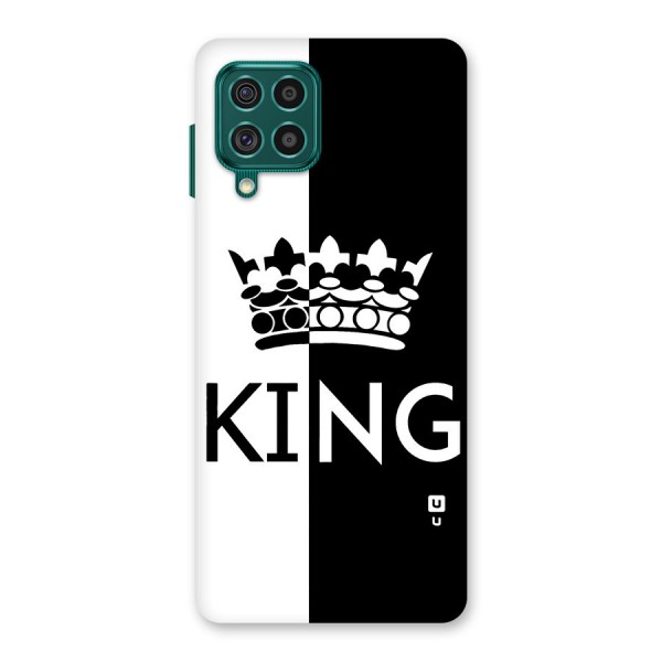 Aesthetic Crown King Back Case for Galaxy F62