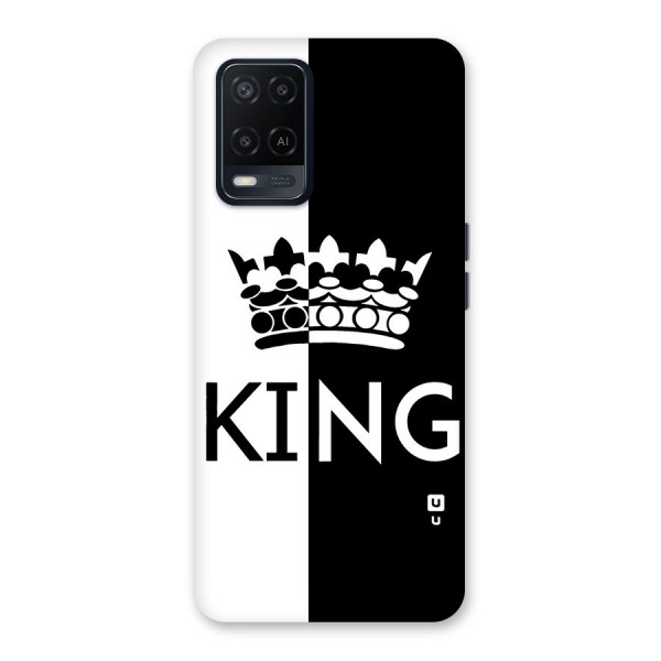 Aesthetic Crown King Back Case for Oppo A54