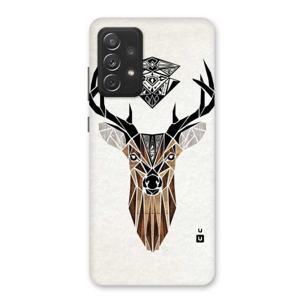 Aesthetic Deer Design Back Case for Galaxy A72