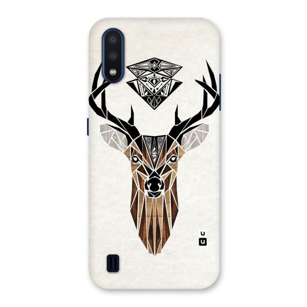 Aesthetic Deer Design Back Case for Galaxy M01