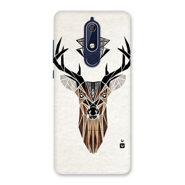 Aesthetic Deer Design Back Case for Nokia 5.1