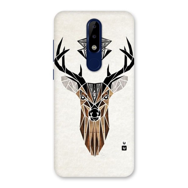 Aesthetic Deer Design Back Case for Nokia 5.1 Plus