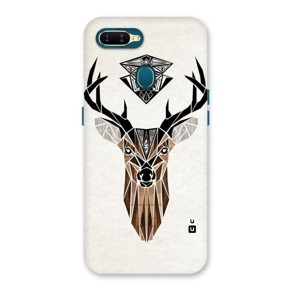 Aesthetic Deer Design Back Case for Oppo A12