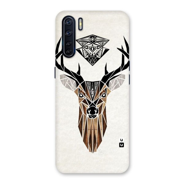 Aesthetic Deer Design Back Case for Oppo F15