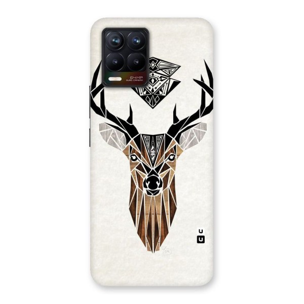 Aesthetic Deer Design Back Case for Realme 8