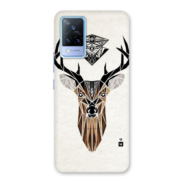 Aesthetic Deer Design Back Case for Vivo V21 5G