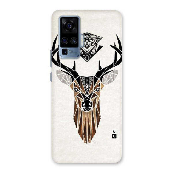 Aesthetic Deer Design Back Case for Vivo X50 Pro