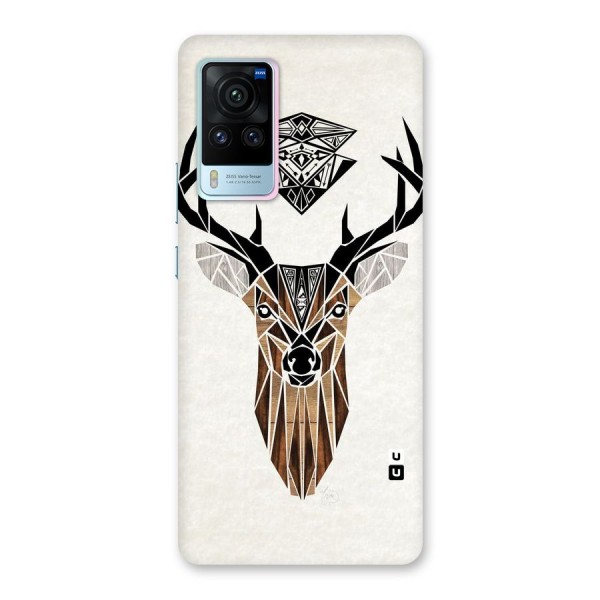 Aesthetic Deer Design Back Case for Vivo X60 Pro