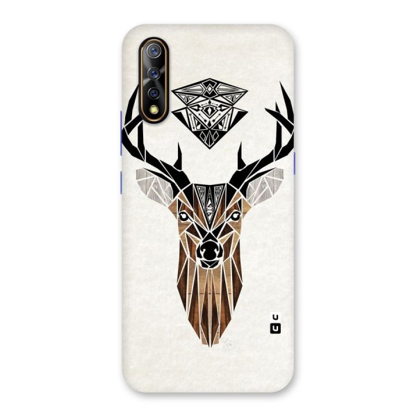 Aesthetic Deer Design Back Case for Vivo Z1x