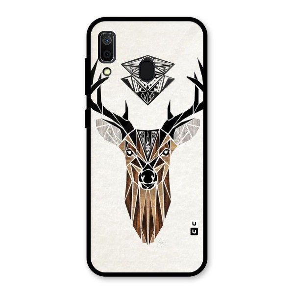 Aesthetic Deer Design Glass Back Case for Galaxy A30