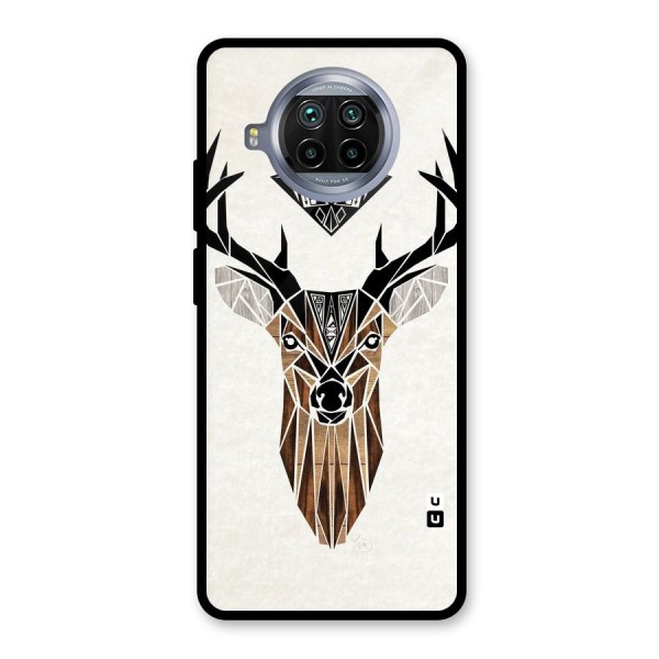 Aesthetic Deer Design Glass Back Case for Mi 10i