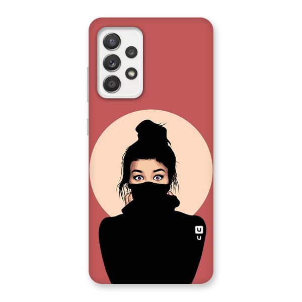 Aesthetic Digital Art Girl Back Case for Galaxy A52