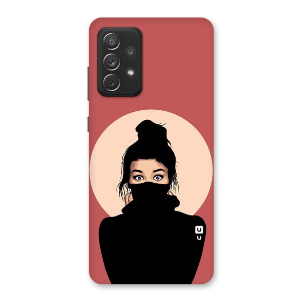 Aesthetic Digital Art Girl Back Case for Galaxy A72