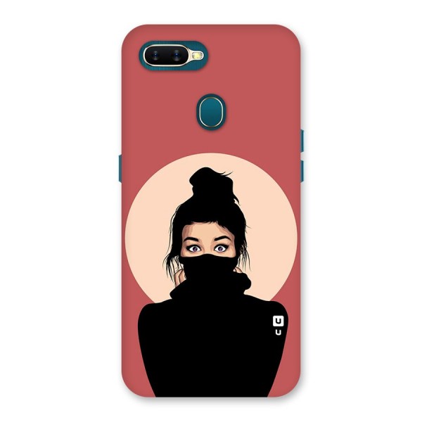 Aesthetic Digital Art Girl Back Case for Oppo A12