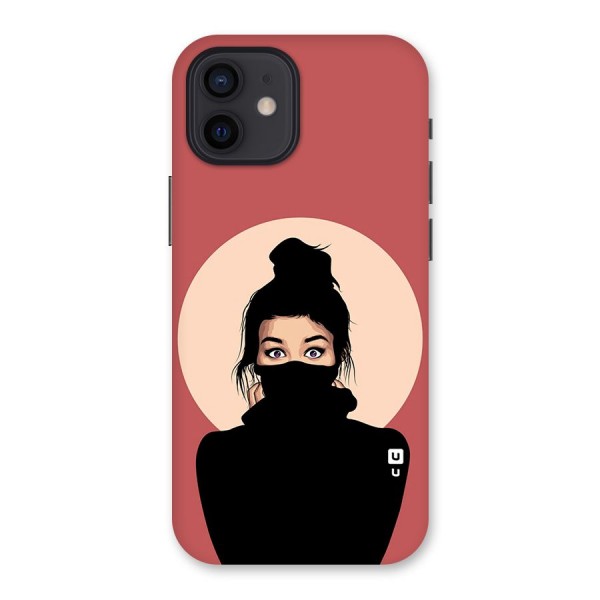 Aesthetic Digital Art Girl Back Case for iPhone 12