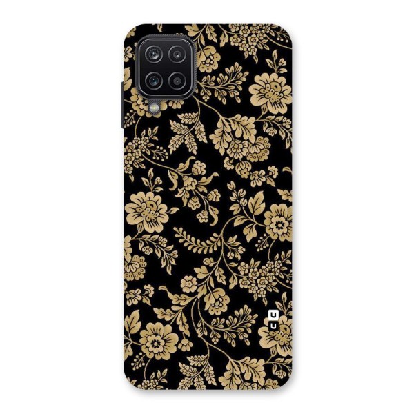 Aesthetic Golden Design Back Case for Galaxy A12