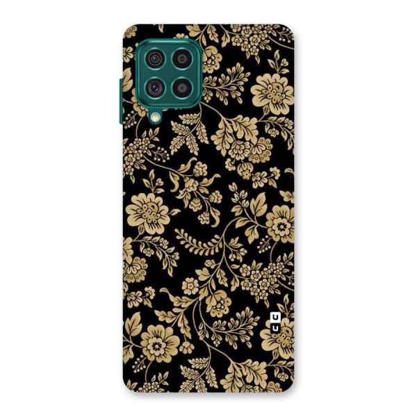 Aesthetic Golden Design Back Case for Galaxy F62