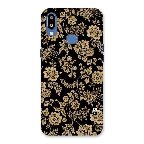 Aesthetic Golden Design Back Case for Galaxy M01s