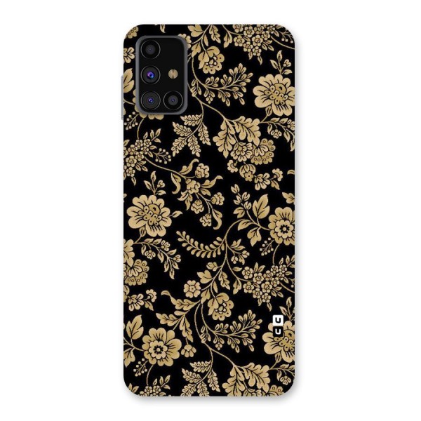 Aesthetic Golden Design Back Case for Galaxy M31s