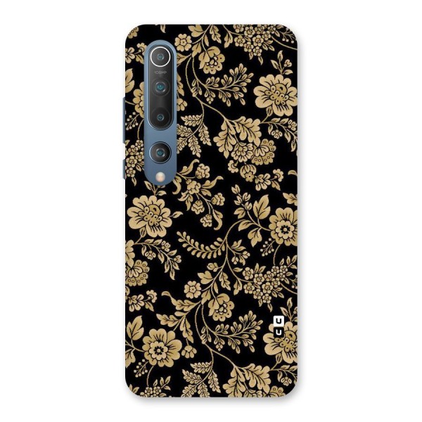 Aesthetic Golden Design Back Case for Mi 10