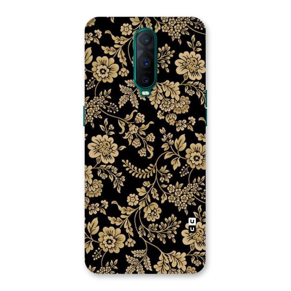 Aesthetic Golden Design Back Case for Oppo R17 Pro