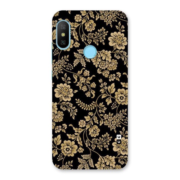 Aesthetic Golden Design Back Case for Redmi 6 Pro