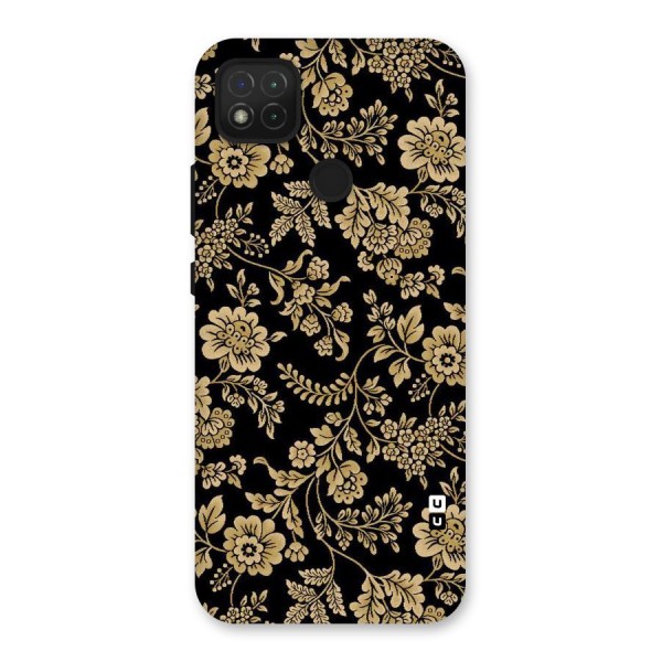 Aesthetic Golden Design Back Case for Redmi 9C